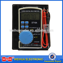 Mini multímetro digital de bolso DT10A com alcance automático